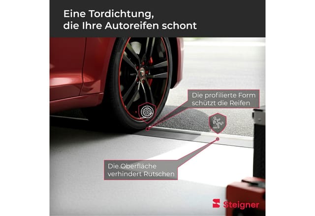 Garagentordichtung 1 m, 28 mm x 155 mm, SGD03