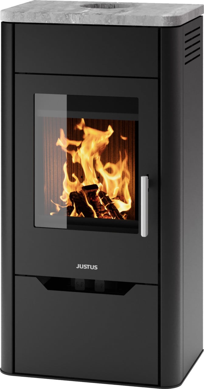 Justus Kaminofen Reno Soft schwarz Bild 5
