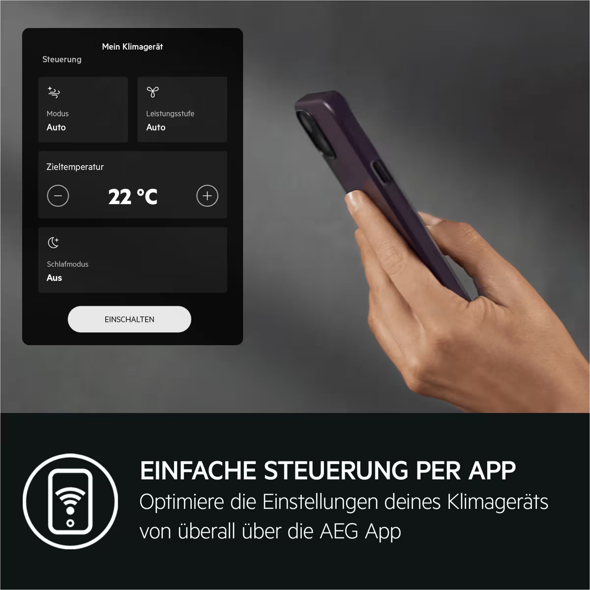 AEG mobile Klimaanlage Comfort 6000 14000 BTU appfähig Bild 2