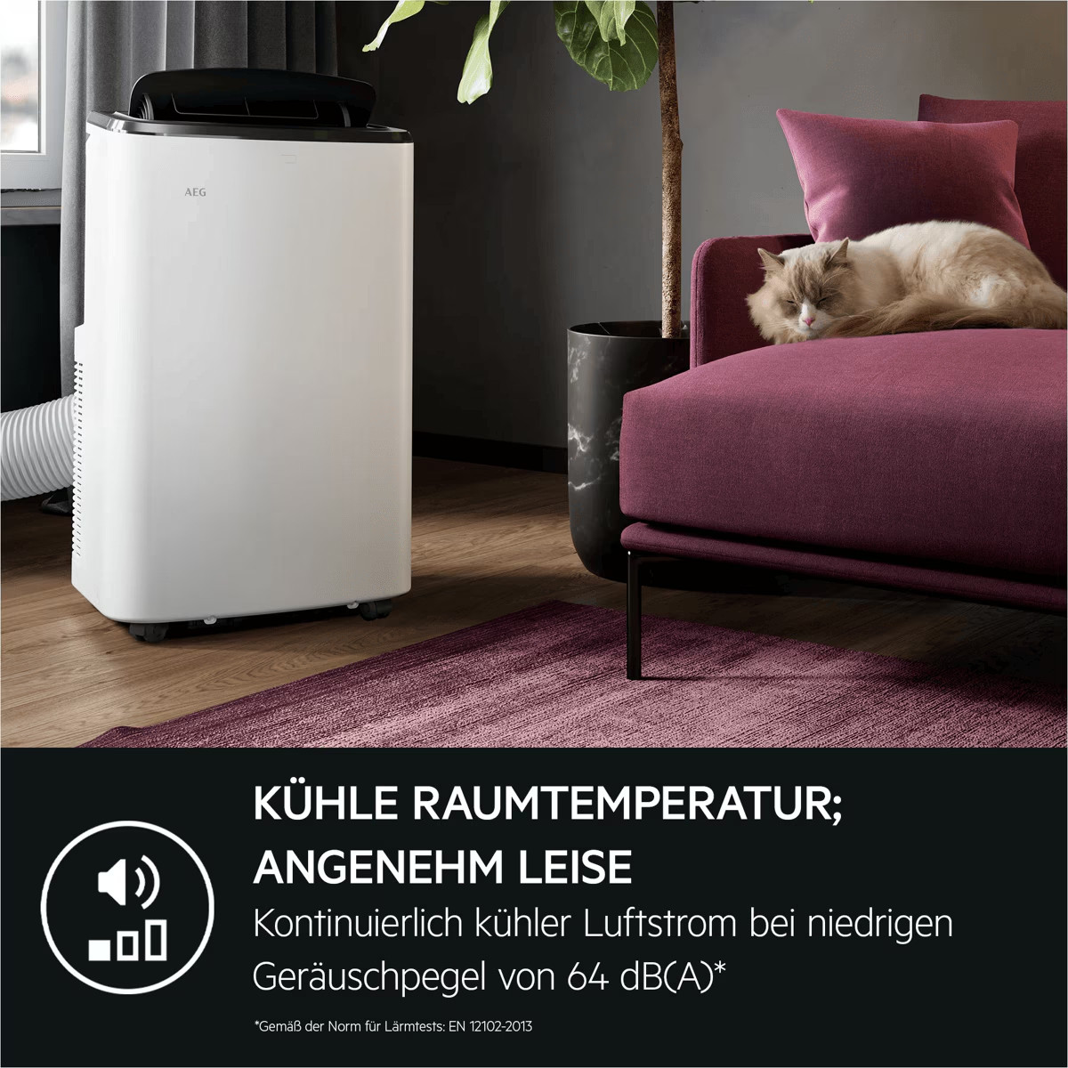 AEG mobile Klimaanlage Comfort 6000 14000 BTU appfähig Bild 3