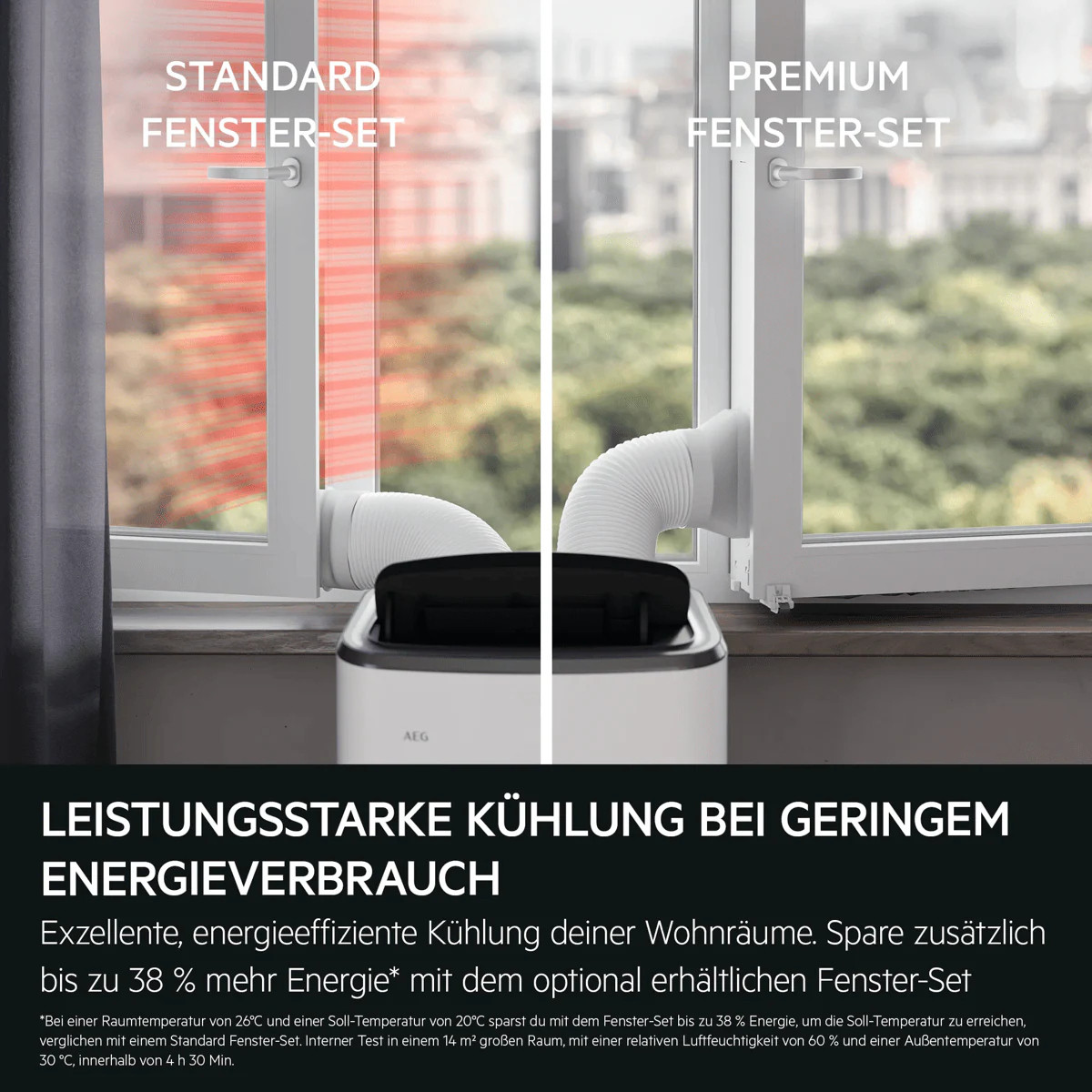 AEG mobile Klimaanlage Comfort 6000 14000 BTU appfähig Bild 4
