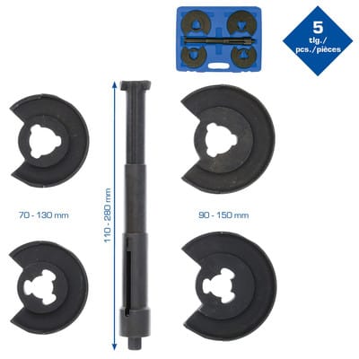 Brilliant Tools - Teleskop-Innenfederspanner-Satz 5tlg. - BT651010