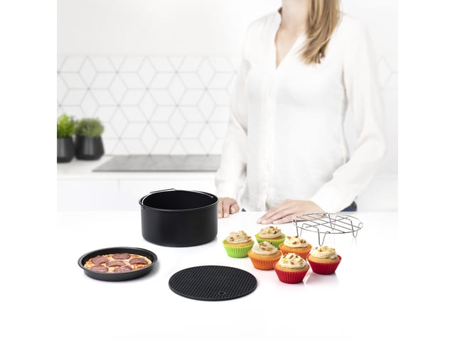 Princess - Zubehör Set 10 teilig für 4,5 & 5,2L Heißluftfritteuse Modelle 182025 182050/51