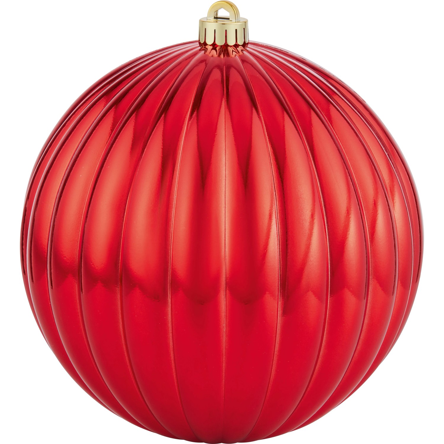 OBI Weihnachtskugel Kunststoff 20 cm Rot