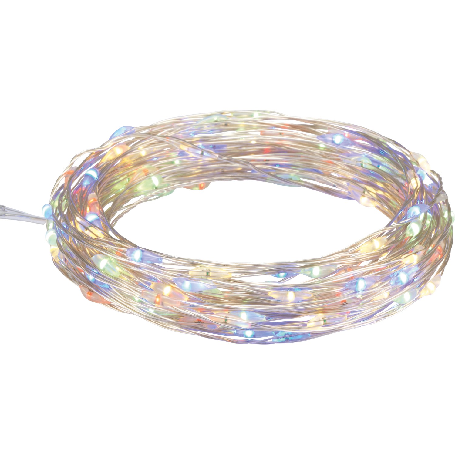 OBI LED Lichterkette 160 LEDs Mehrfarbig Timer