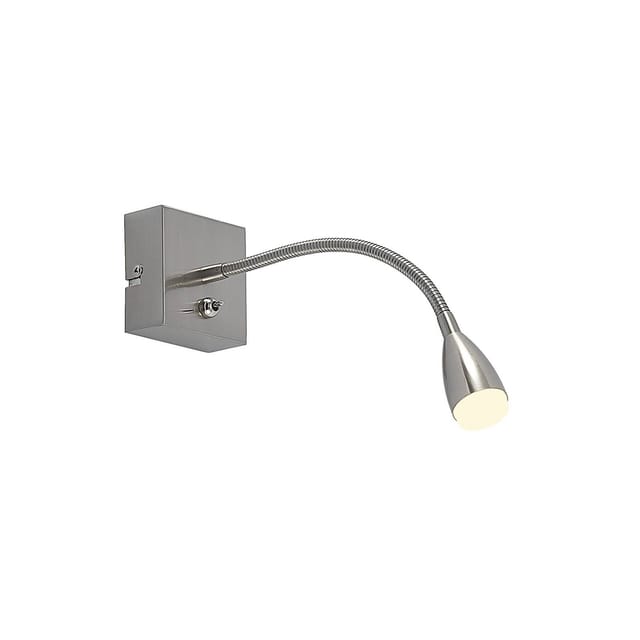LED Wandleuchte, Wandlampe Innen "Jolka" aus Metall für Schlafzimmer von Lindby