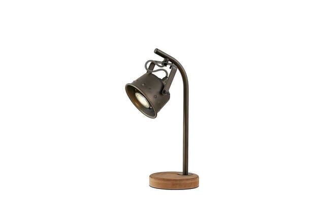 Tischlampe 'Rubinjo' aus Holz für Wohnzimmer & Esszimmer von Lindby