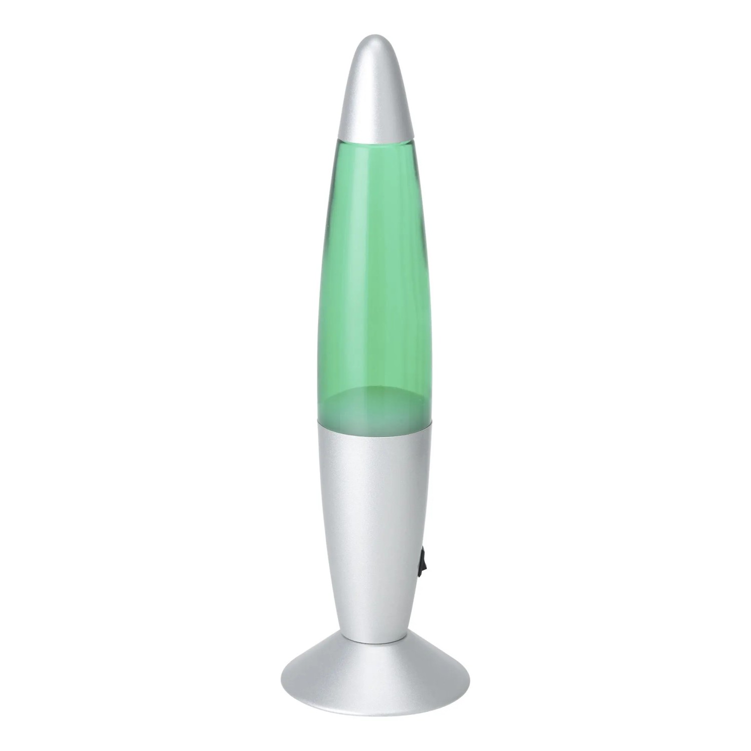 Eglo Tischlampe Lava Silber Grün Weiß 340 mm