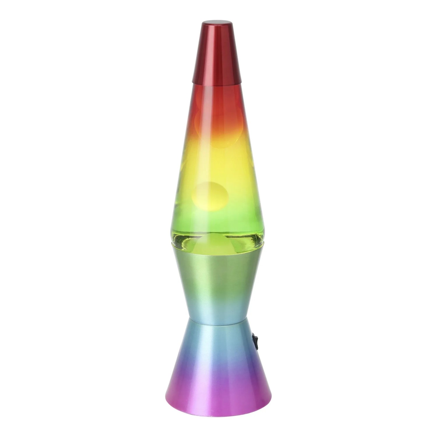 Eglo Tischleuchte Lava Bunt Transparent Weiss Ø 10,5 cm