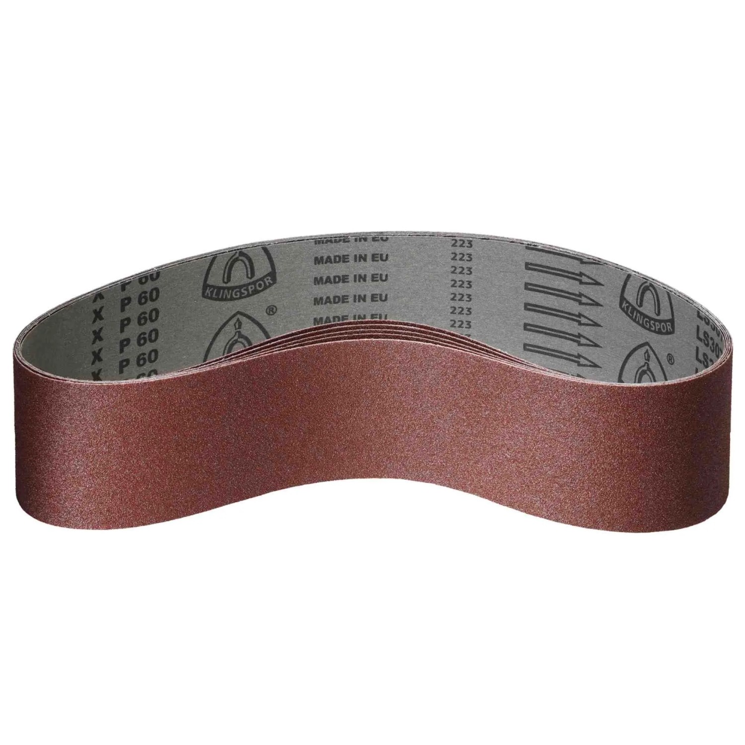 Klingspor Schleifband LS307X 75x2000 mm Korn 60 5 Stück
