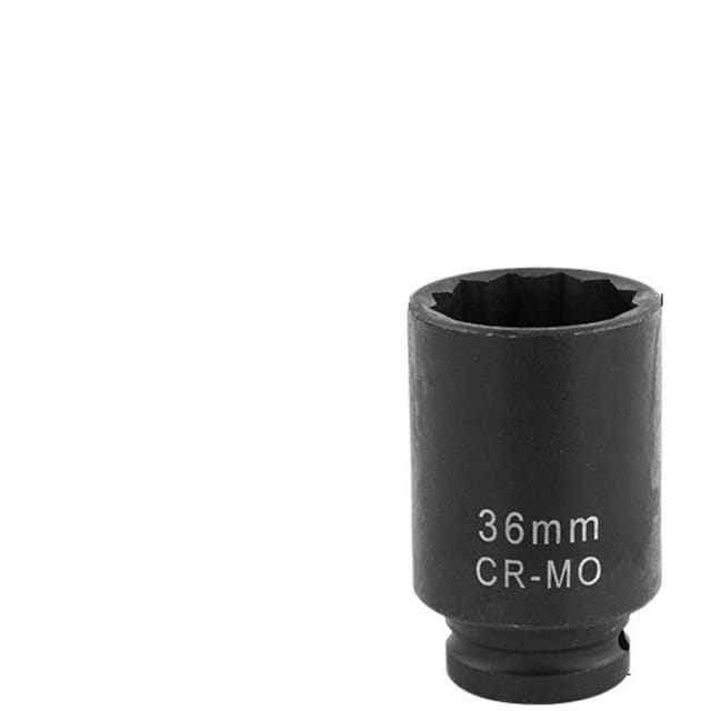 36-mm-12-kant-schlagschrauber-steckschlüssel – Chrom-molybdän-stahl – 78 Mm Länge – 1/2"-antrieb Für Schlagschrauber