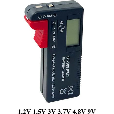 Bt-168pro Batterietester, Batteriekapazitäts- Und Leistungstester, Batterieleistungsanzeige Für Verschiedene Spezifikationen