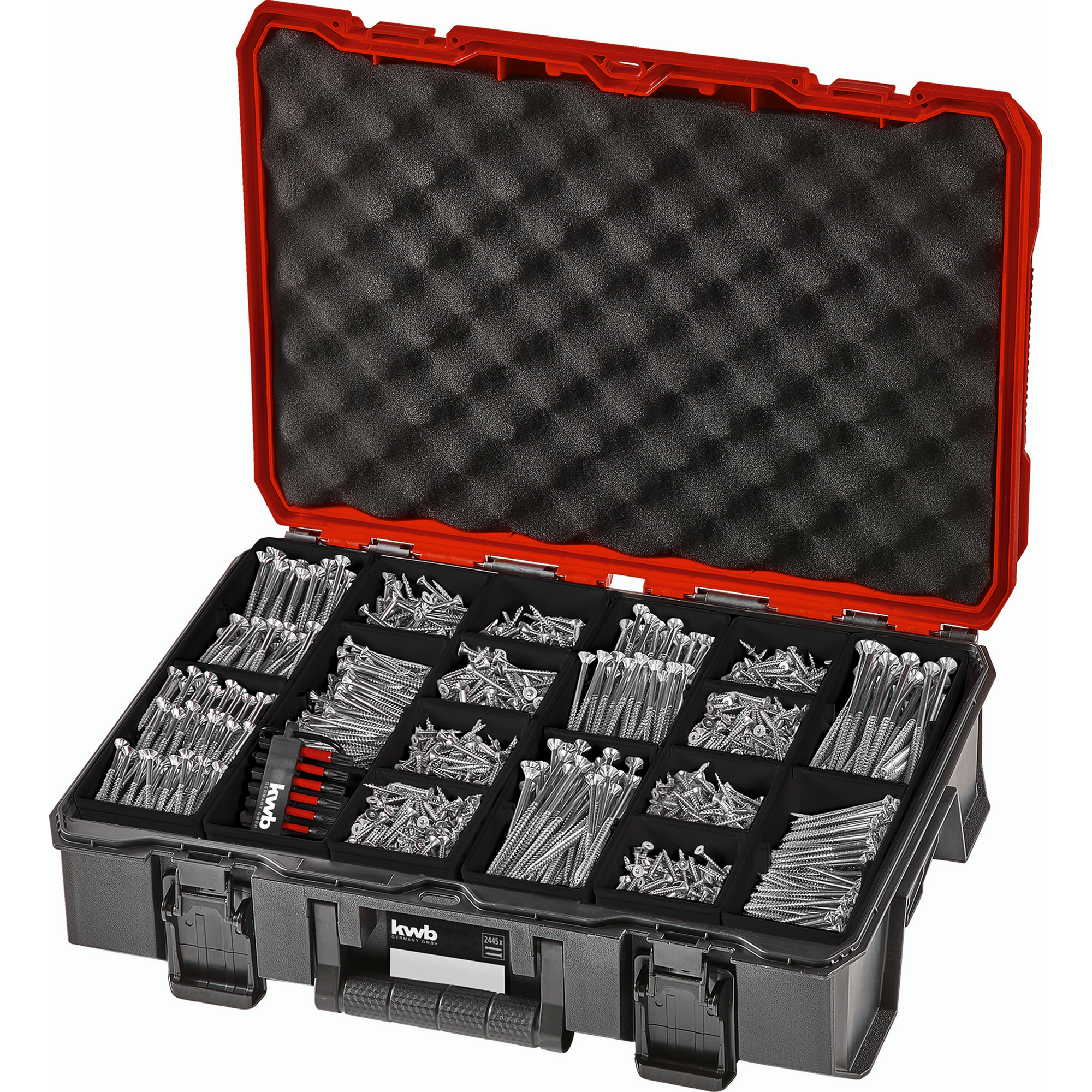 Schraubenkoffer 'E-Case' 2445-teilig