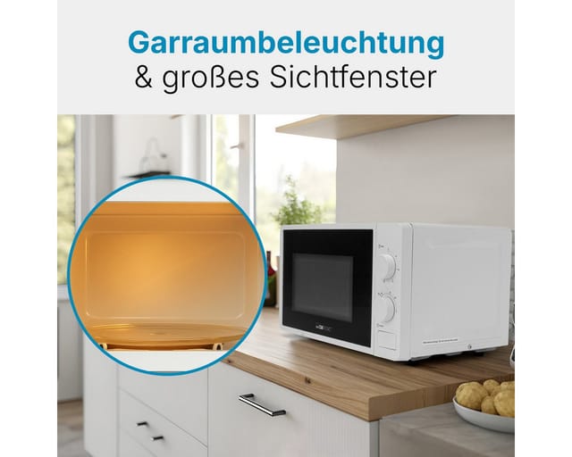 Clatronic Mikrowelle 'MW 791' weiß 700 W