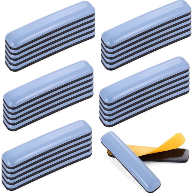 Möbelgleiter, 25er-set – Teflon Und Tpu, Bodenschutz, Leise Und Mühelose Bewegung, Kratzfest Für Stühle, Tische Und Sofas, 16 X 75 Mm