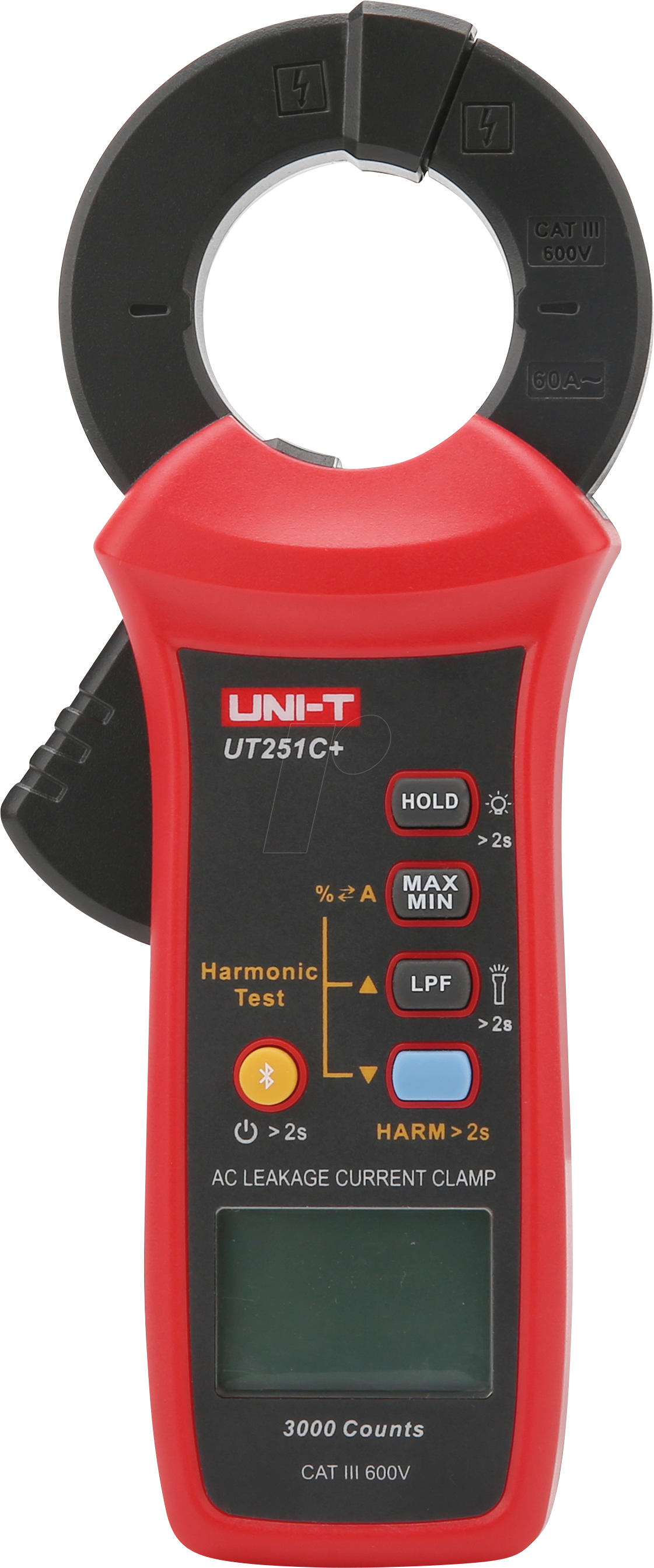 UT 251C+ - Leckstromzange, digital, AC, bis 60 A