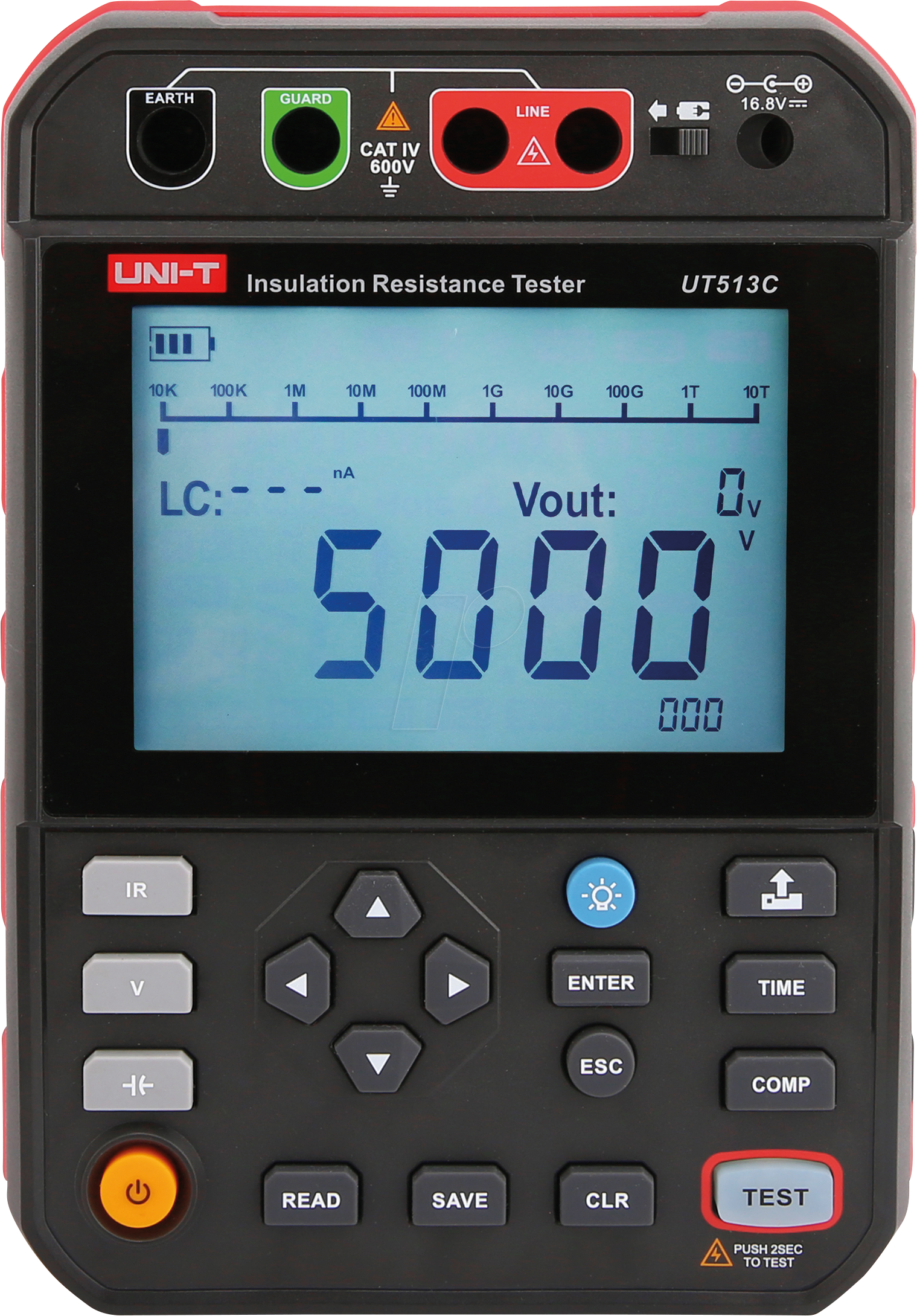 UT 513C - Isolationswiderstandsprüfgerät UT513C, 5 kV