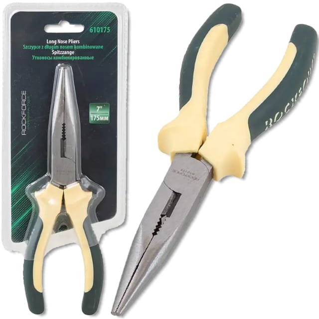 ROCKFORCE THIN Kombinationszange Profi CrV 7" 150mm SCHMAL