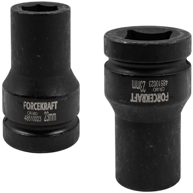 TIEFER SCHLAGSCHLAG-EINSATZ 1" 23 mm 6-Kant