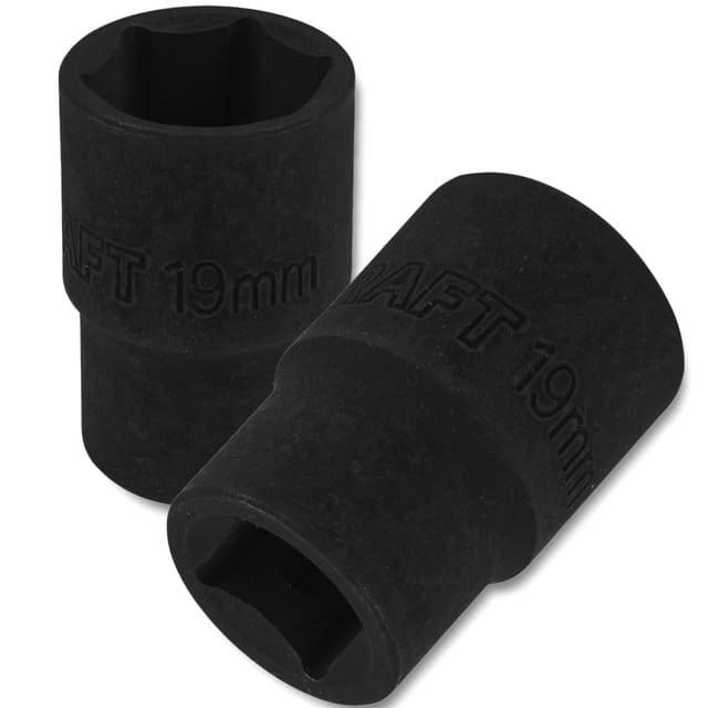 FORCEKRAFT Schlagschrauber-Einsatz 19 mm 1/2" 6-kant