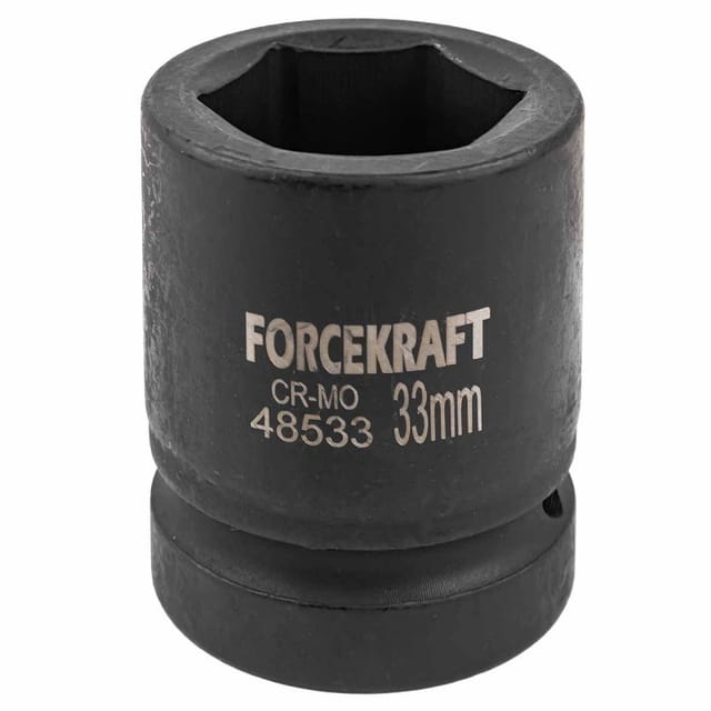 TIEFE SCHLAGSCHLAG-EINSATZ 1" 33 mm 6-Kant
