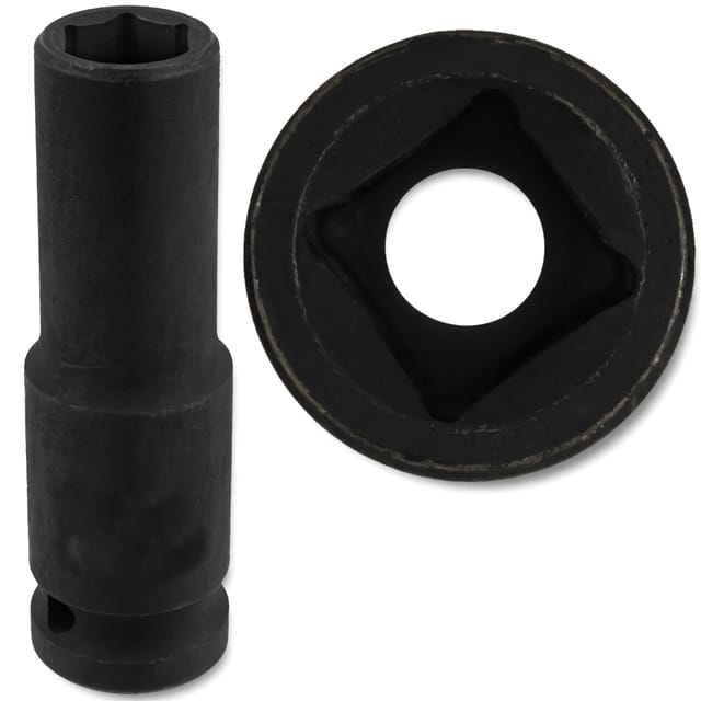 FORCEKRAFT Tiefer Schlagschrauber-Steckschlüssel 1/2" 13 mm 6-kant