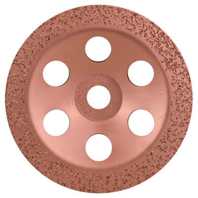 Carbide-Schleifköpfe, 180 mm, Feinheitsgrad mittel, Scheibenform flach