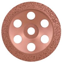 Carbide-Schleifköpfe, 180 mm, Feinheitsgrad mittel, Scheibenform flach Bild 2