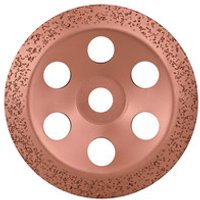 Carbide-Schleifköpfe, 180 mm, Feinheitsgrad mittel, Scheibenform schräg Bild 2
