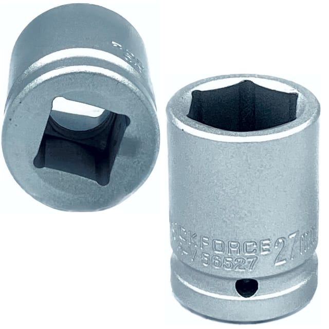 3/4"-Steckschlüssel 27 mm 6-seitig Cr-V