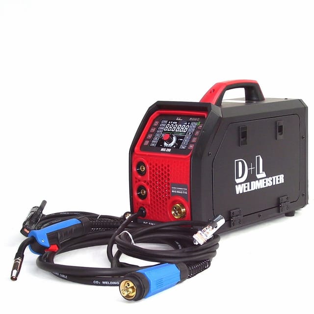 5in1 Schutzgasschweißgerät 200A LCD Mig/Mag Wig E-Hand Schweißgerät 13958
