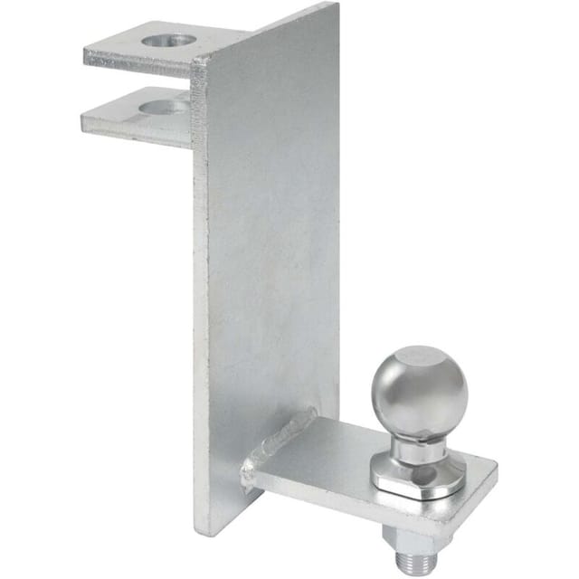 Wiltec Anhängerkupplung + Kupplungskugel 50 mm, Kombikupplung 260 x 140 mm und Kugelkopf bis 3,5 t für Rangierbetrieb