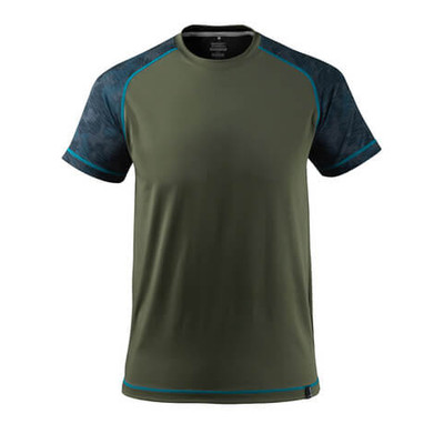 T-Shirt ADVANCED Moosgrün 17482-944-33, Größe 2XL