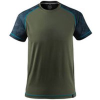 T-Shirt ADVANCED Moosgrün 17482-944-33, Größe 2XL Bild 2