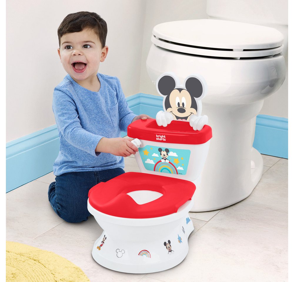 Bright Starts Toilettentrainer My Size Potty - Disney Mickey Maus, mit Sound Bild 4