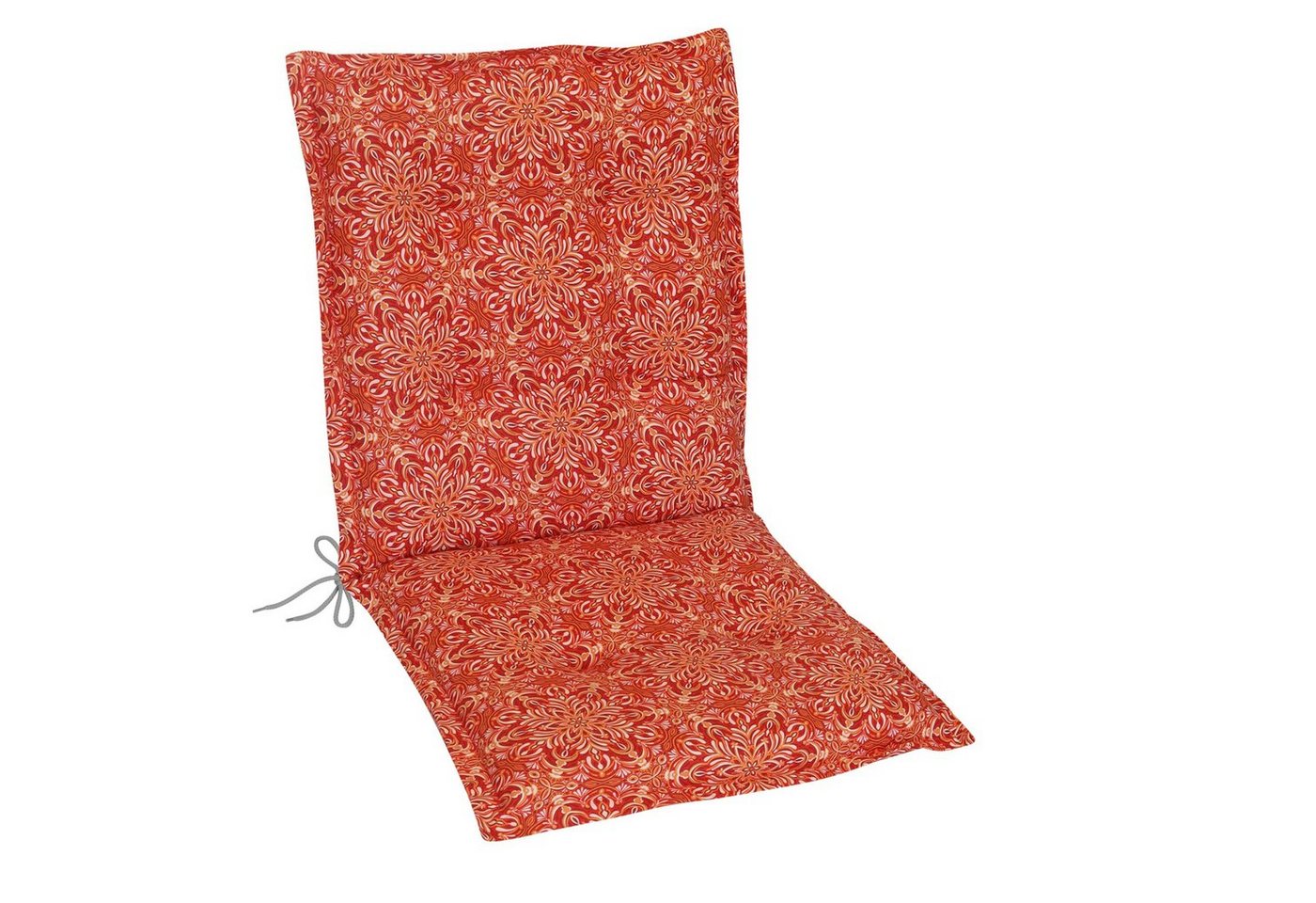 Herlag Polsterauflage Valeria Niederlehner, Niedriglehner 103x50x7,5cm, Mandala Orange Bild 2