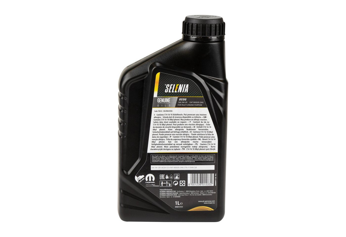 Petronas Motoröl Öl-Additiv Selenia ECO2 0W-20, (1-tlg) Bild 4