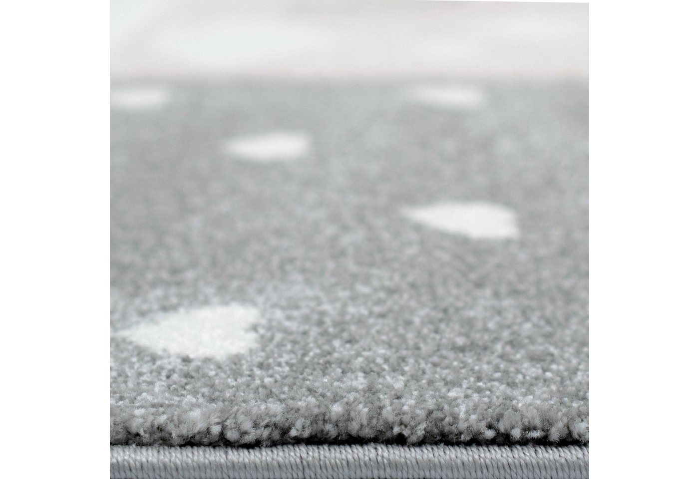 Carpetia Kinderteppich Verspieltes Motivdesign, rechteckig, Höhe: 13 mm, pflegeleicht, strapazierfähig, handgearbeiteter Konturenschnitt Bild 2