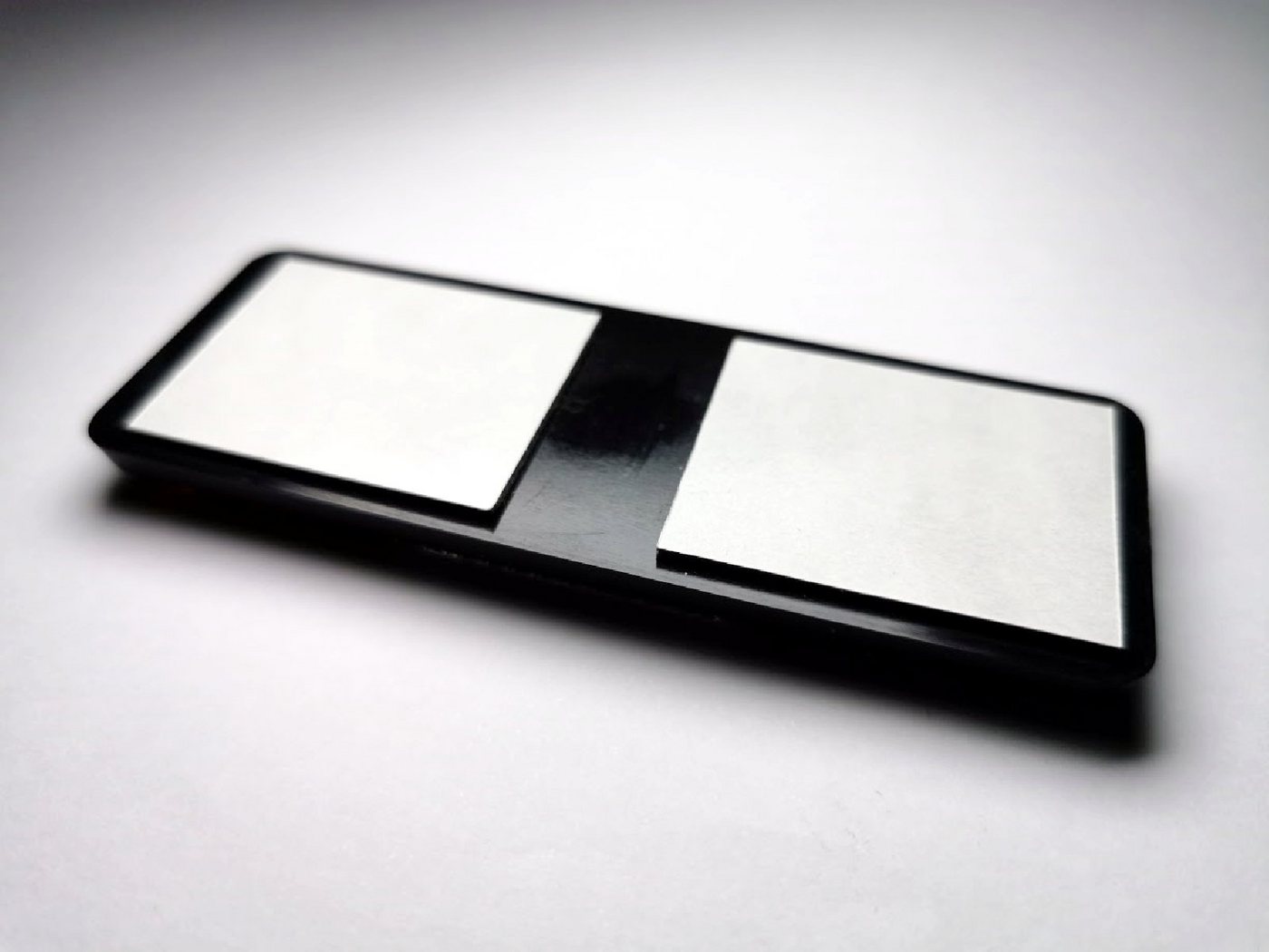 HR Autocomfort Reflektor-Aufkleber Katzenauge Rückstrahler Reflektor 7,6 cm weiss mit E-Prüfzeichen