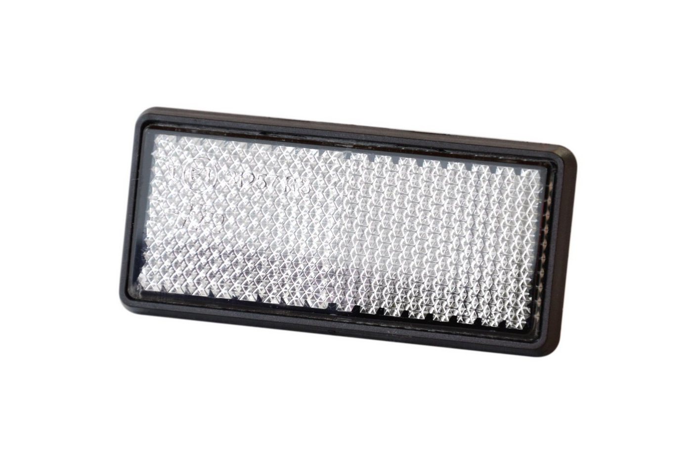HR Autocomfort Reflektor-Aufkleber Katzenauge Rückstrahler Reflektor 7,6 cm weiss mit E-Prüfzeichen Bild 4
