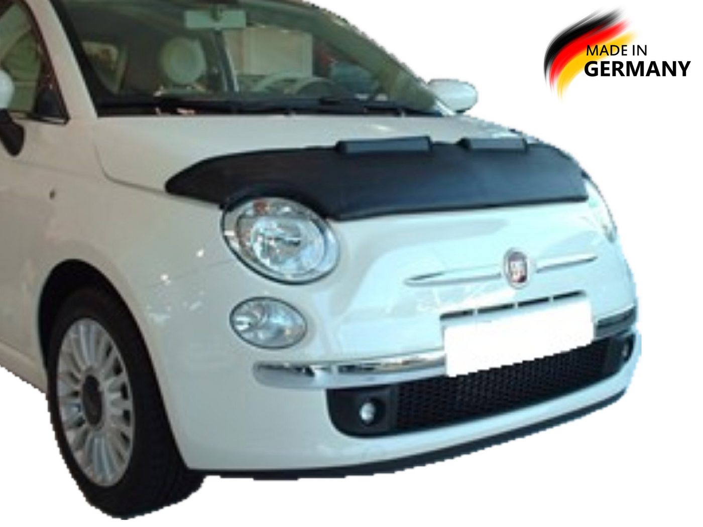 auto-bra Autoplane Steinschlagschutz kompatibel mit FIAT 500 2007 Haubenbra Bonnet Bra Bild 3