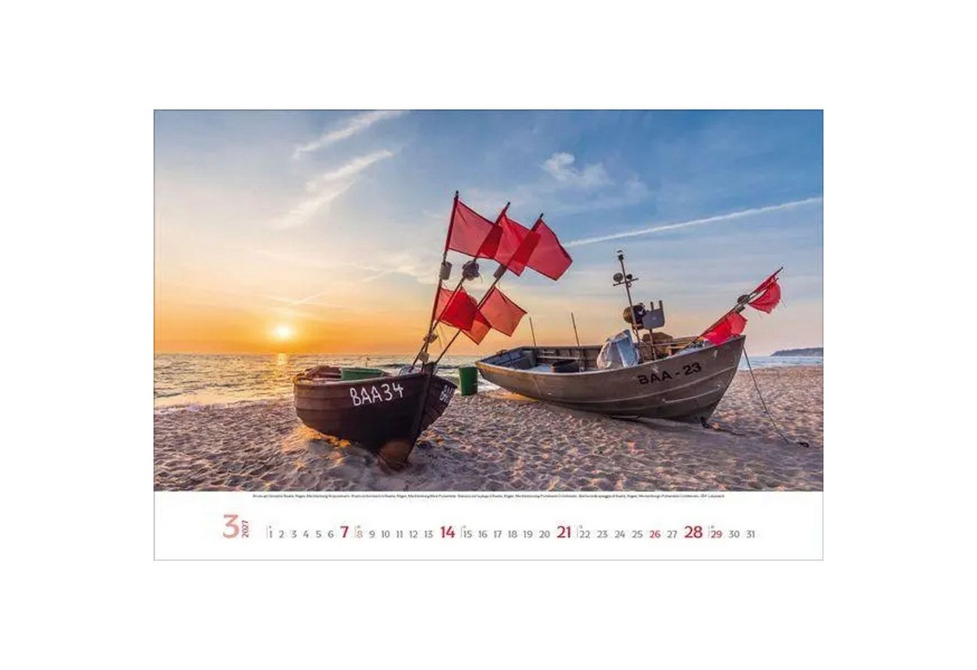 Korsch Verlag Wandkalender Faszination Ostsee 2027 Bild 2