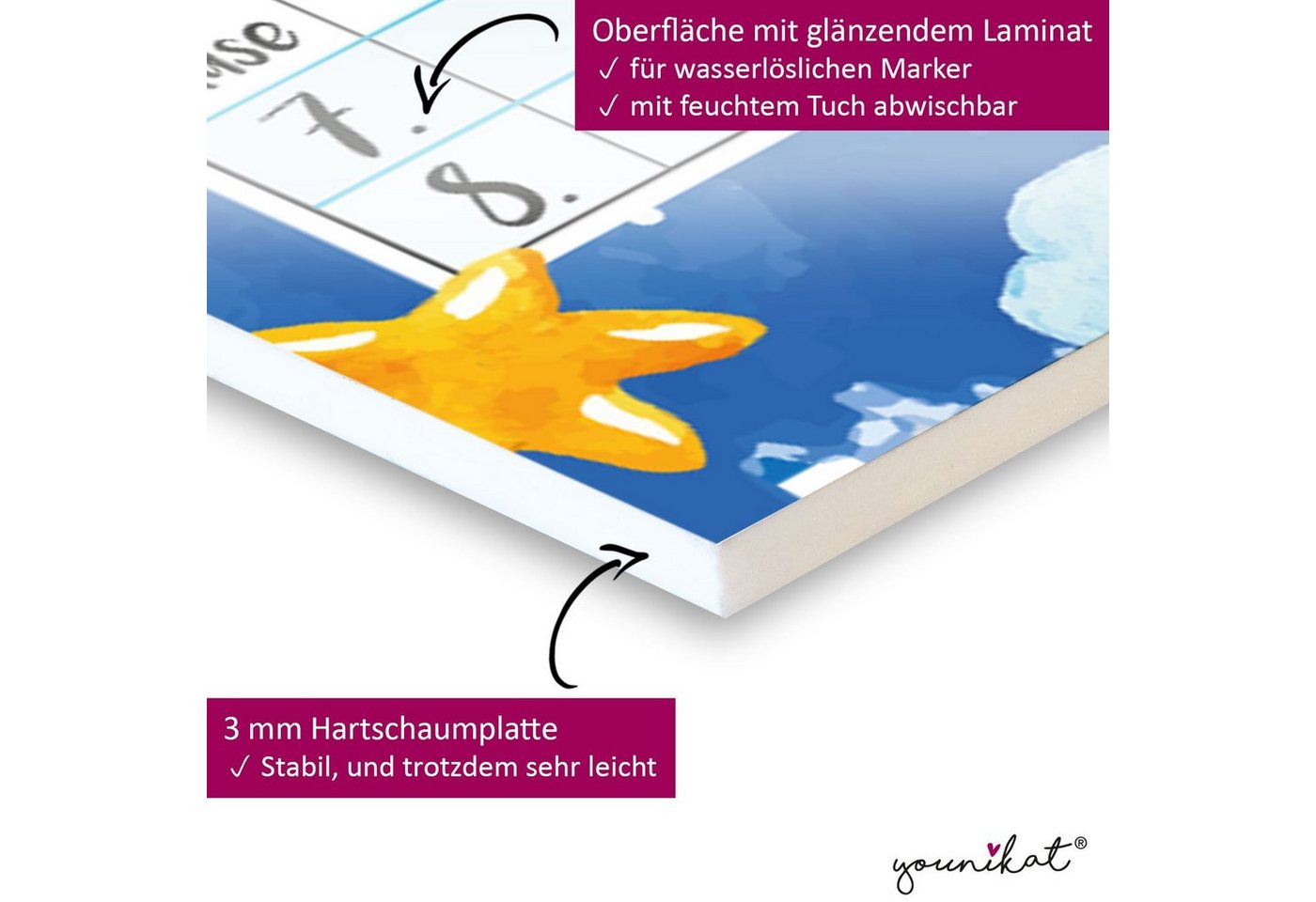 younikat Schülerkalender Stundenplan A4 I Teenager Bild 3