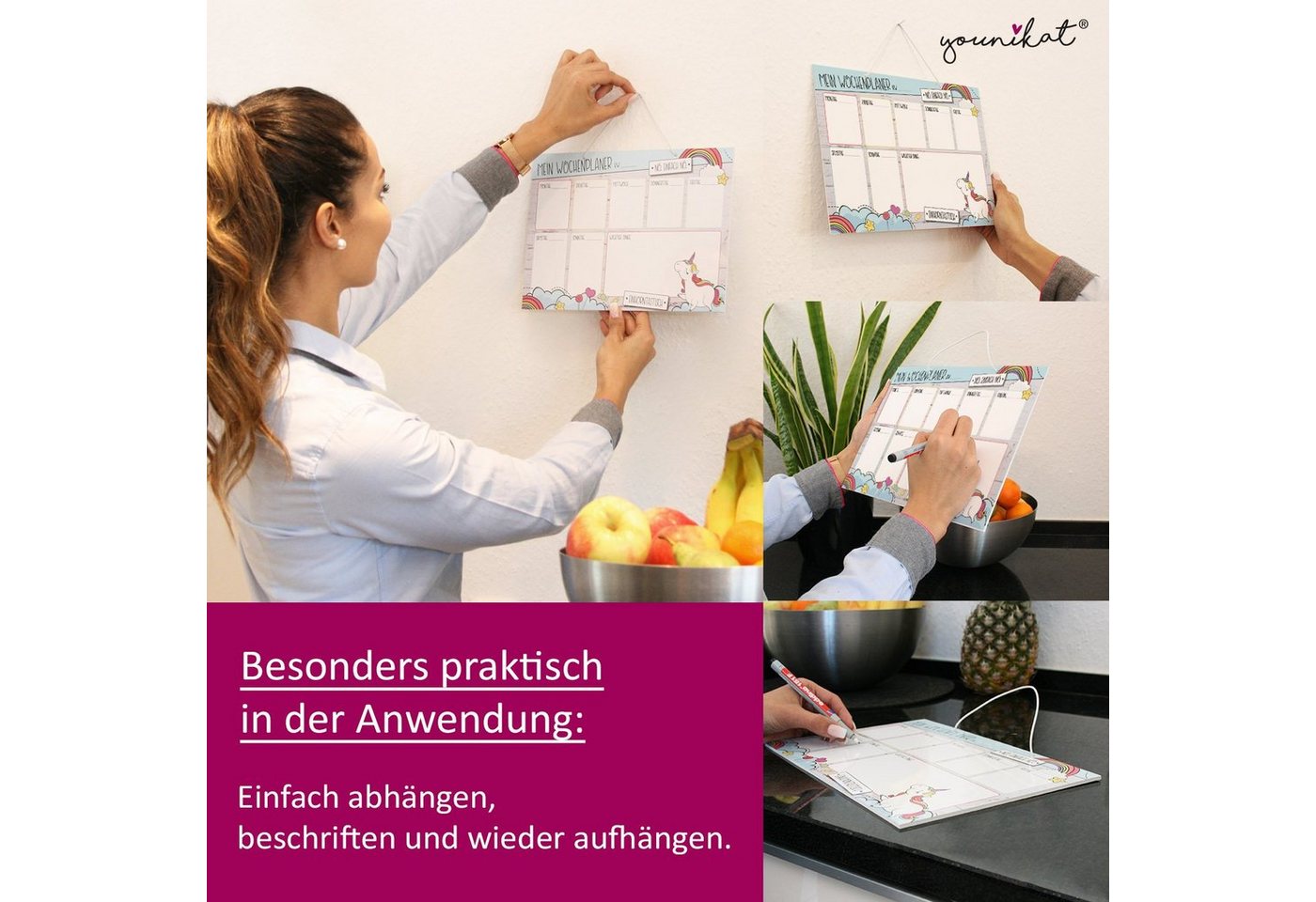 younikat Schülerkalender Stundenplan A4 I Teenager Bild 4