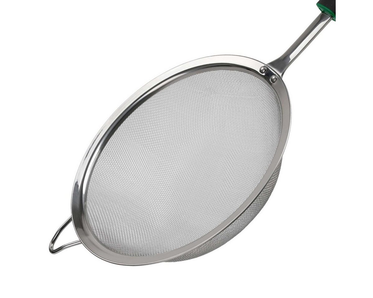 Chefkoch trifft Fackelmann Küchensieb Sieb ø20cm – Perfekt zum Absieben größerer Mengen (Mehl, Zucker & Co) Bild 2