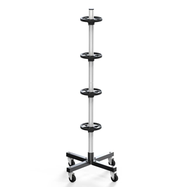 Xpotool - Felgenbaum Fahrbar Reifenständer Reifenbaum Felgenständer Reifenwagen bis 225 mm Reifen