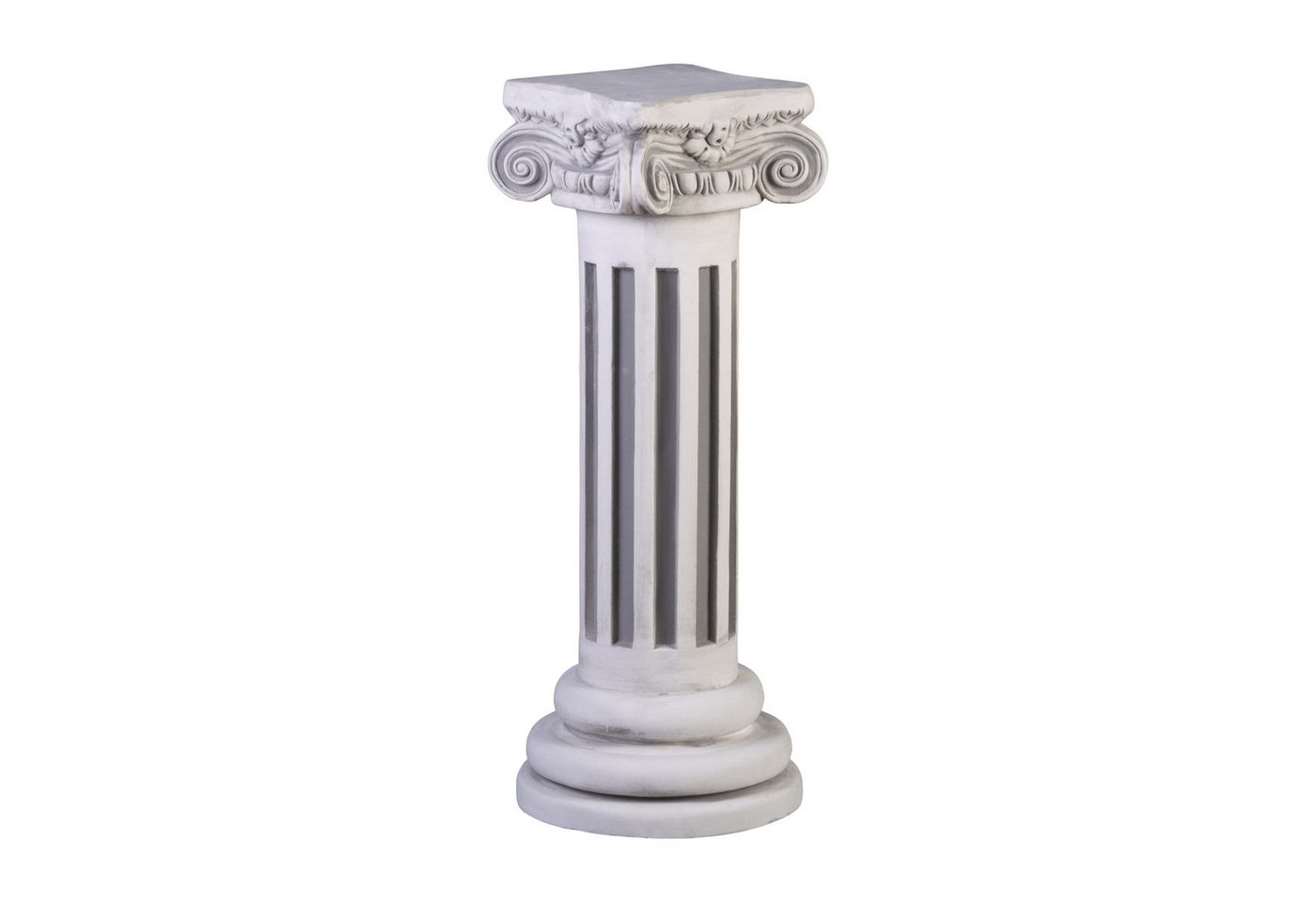 gartendekoparadies.de Gartensockel Griechische Säule, Steinsockel, H. 75 cm, G. 48 kg, Frostsicher