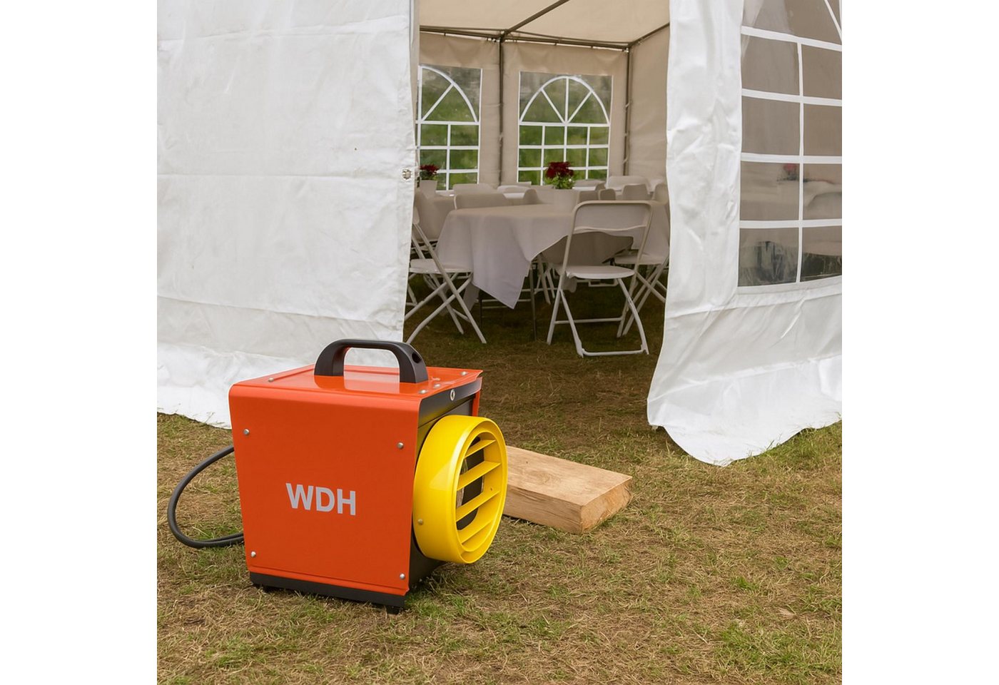 WDH Heizgerät Heizgebläse WDH-BGP031S (3kW), 3000 W, Kein Sauerstoff-Verbrauch Bild 5