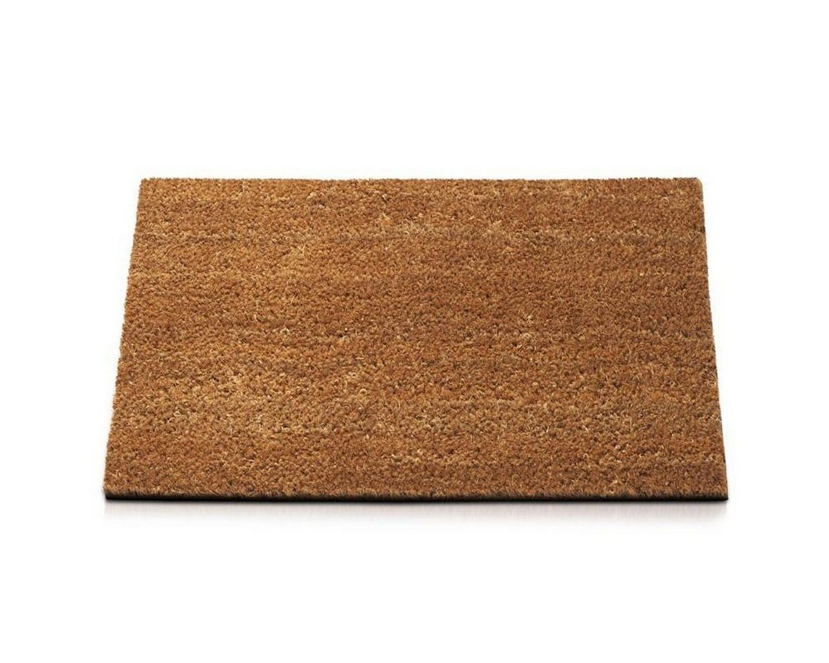 Karat Fußmatte Kokosmatte Natur Zuschnitt, verschiedene Größen, Schmutzfangmatte, rechteckig, Höhe: 17 mm Bild 3