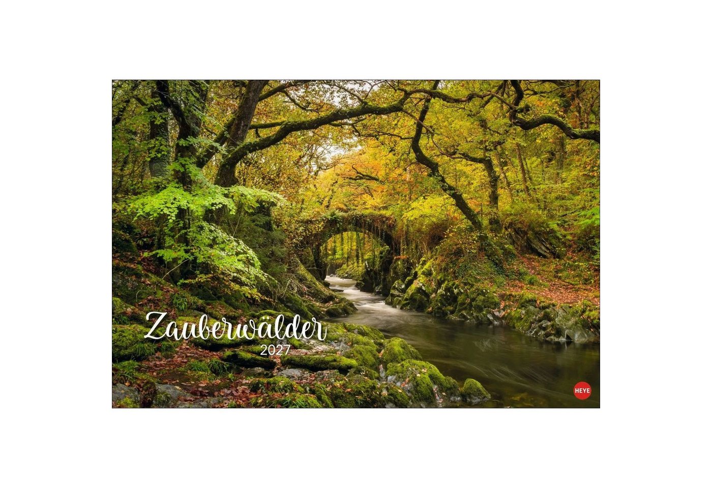 HEYE Wandkalender Zauberwälder Edition Kalender 2027 Bild 3